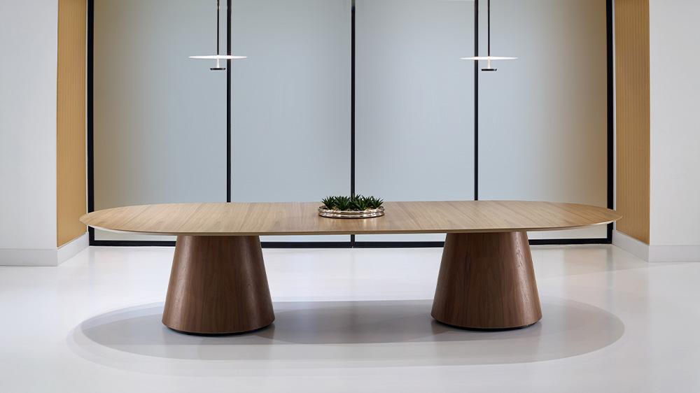 Table with two bases