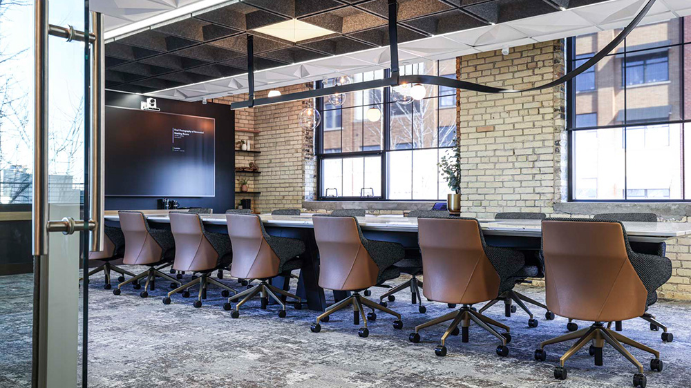 Large table with chairs