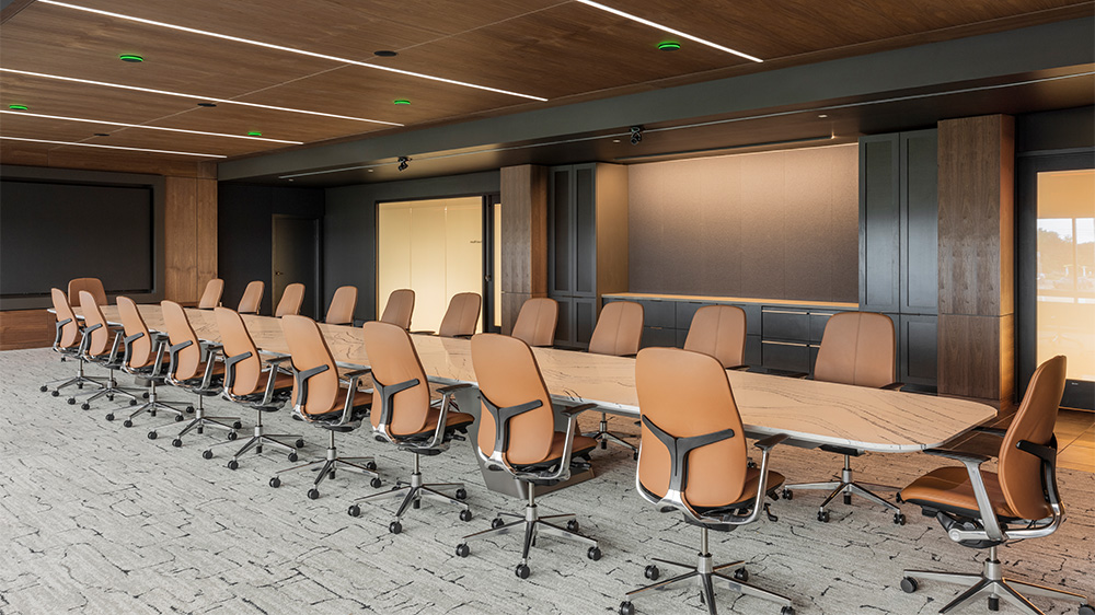 Large table with chairs