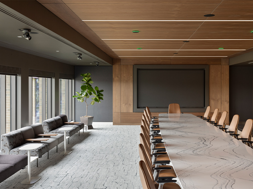Large table with chairs