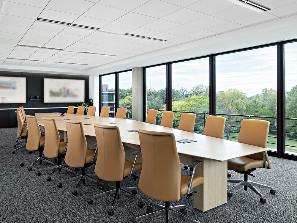Large table with chairs