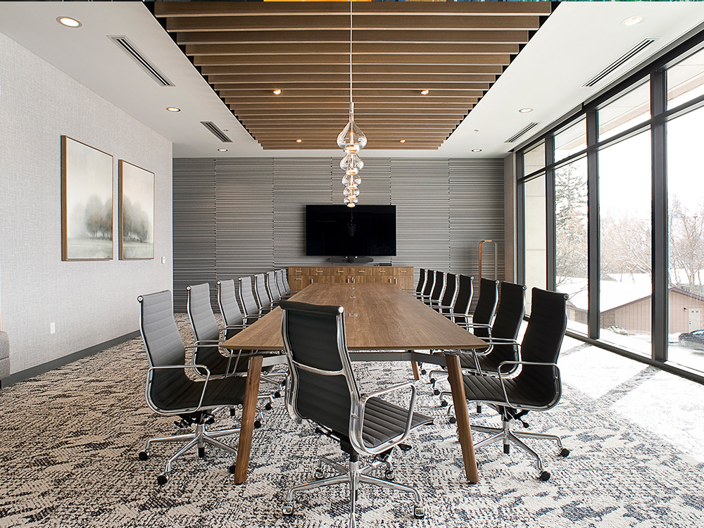 Large table with chairs