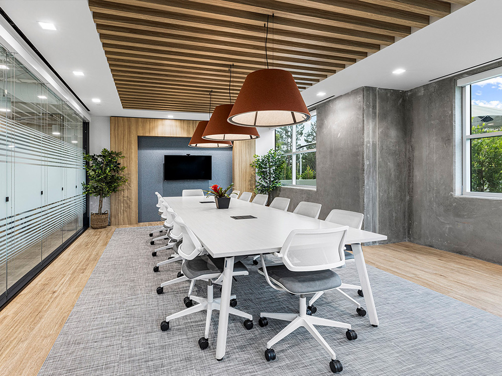 Large table with chairs