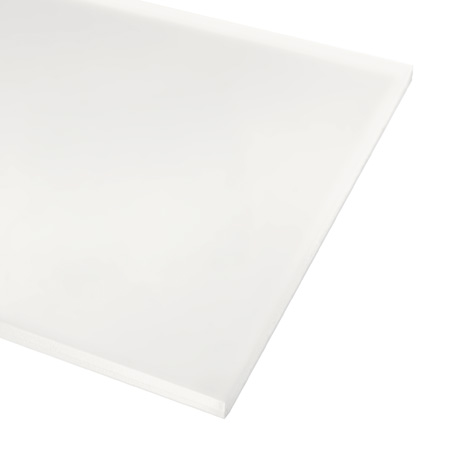 Frosted acrylic swatch.