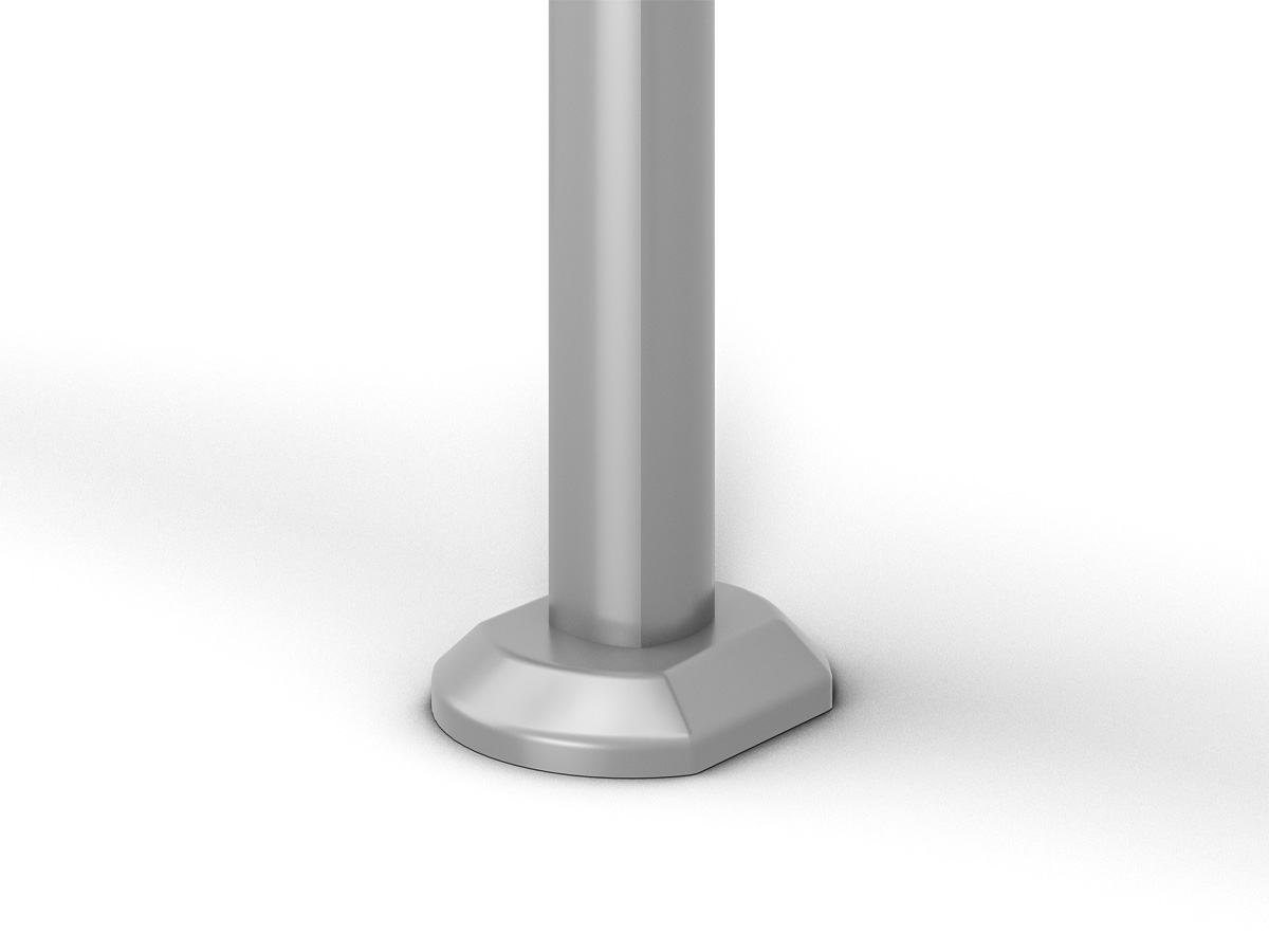 Zori Lecture Hall column and foot detail.