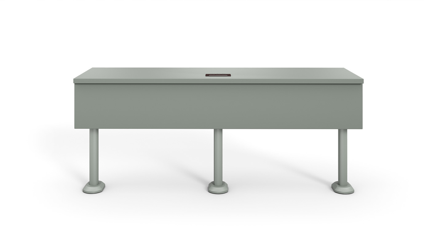 Individual Front view of Zori Lecture Hall table