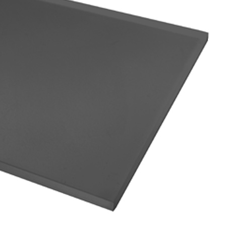 Dark Grey acrylic swatch.