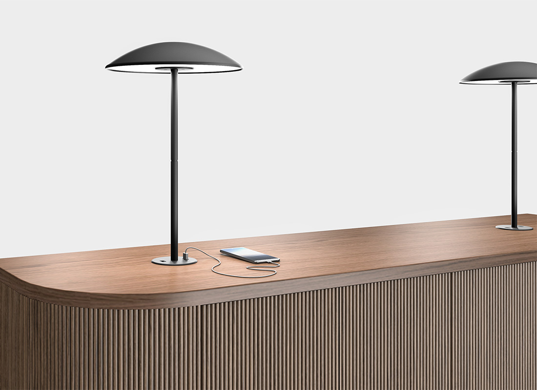 Accent Light with USB port. 