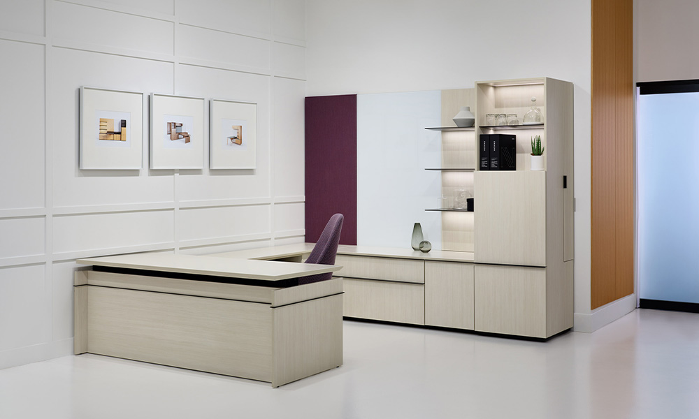 Affinity with End Panel Desk.