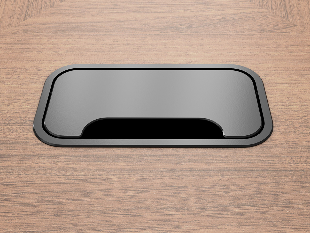 Alpha unit with closed lid.