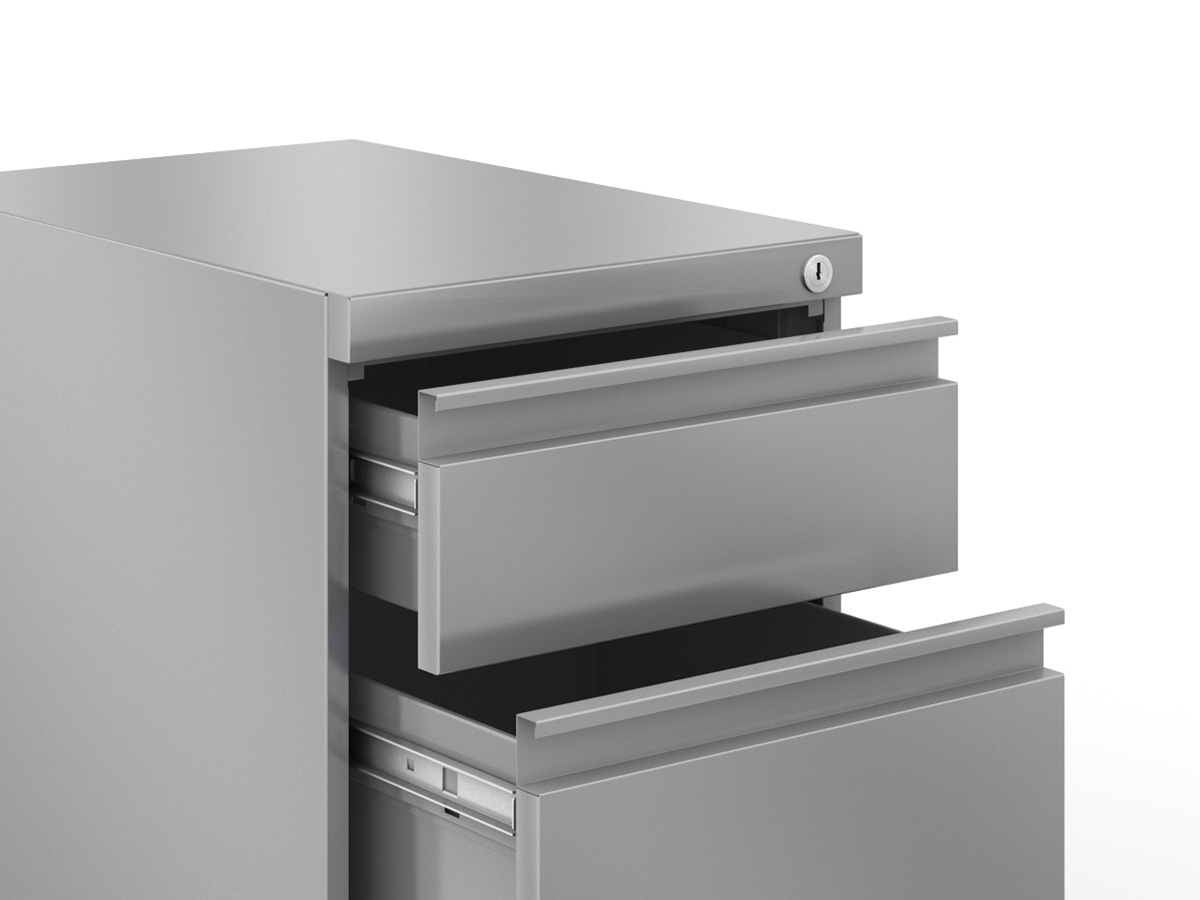 Closeup of Apex drawer.