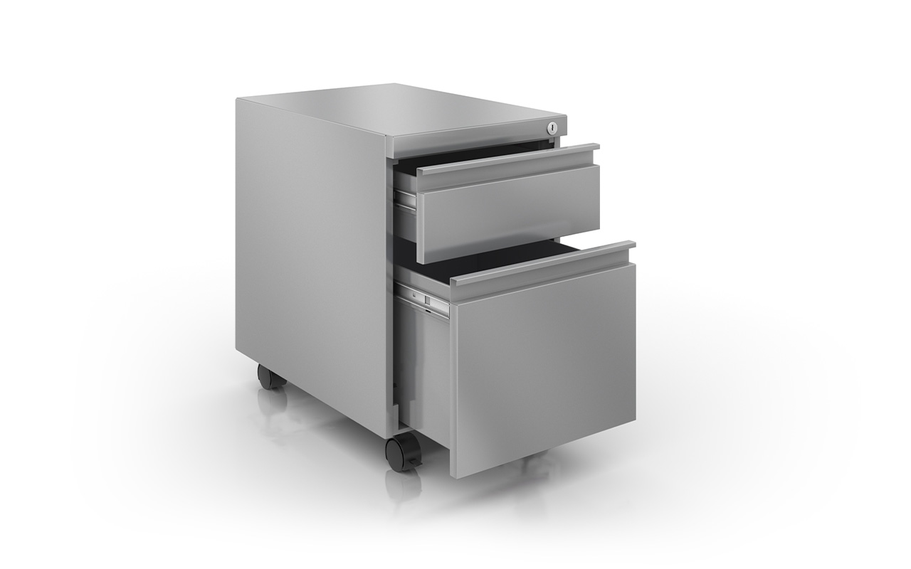 Apex storage with drawers open.