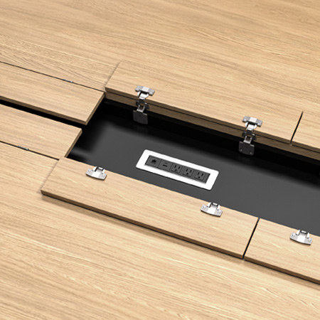 Foundation Power Kit laminate/veneer swatch.
