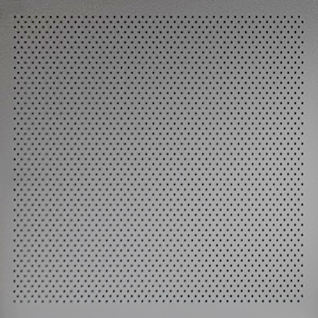 Perforated metal sliding doors swatch.