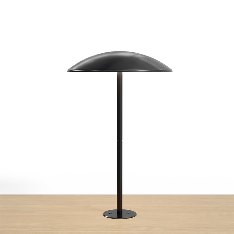 Black Accent Light with USB ports.