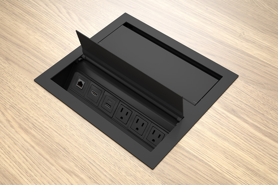 Ellora power unit in black. 