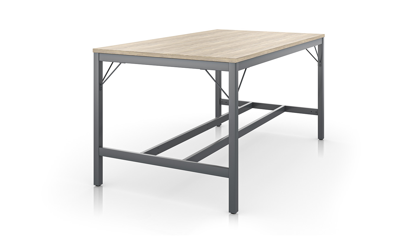 Emerson table on a white background. 