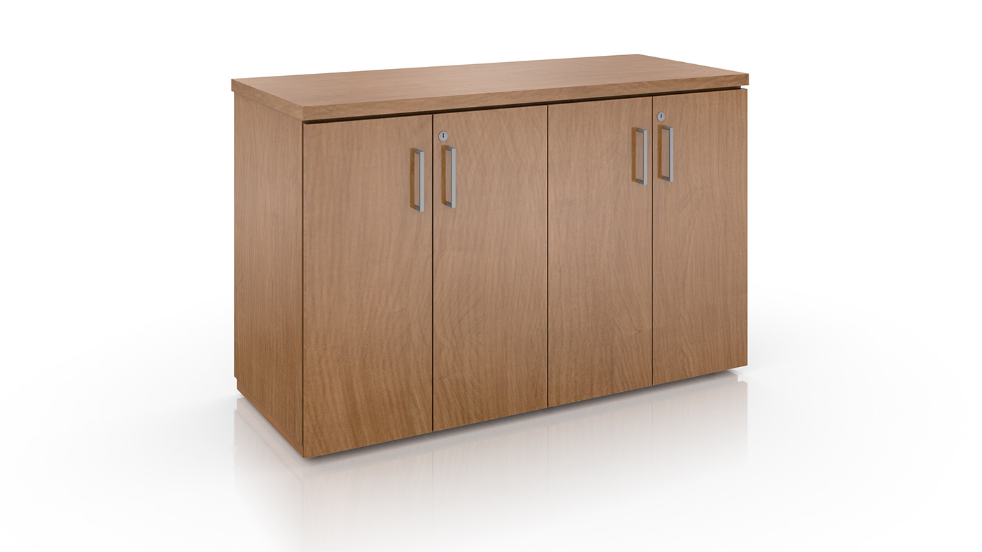 Foundation credenza with white background. 