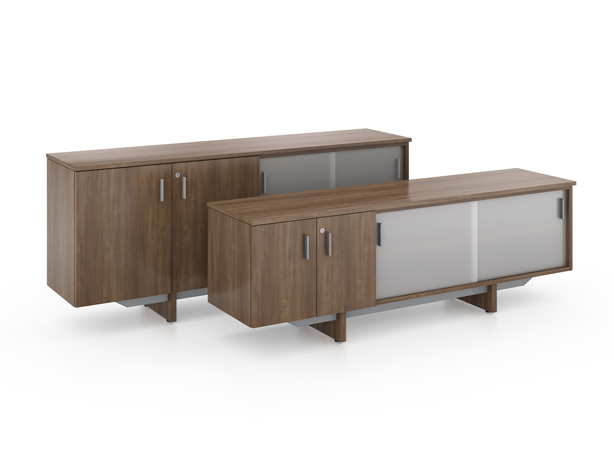 2 heights of foundation ex credenza.