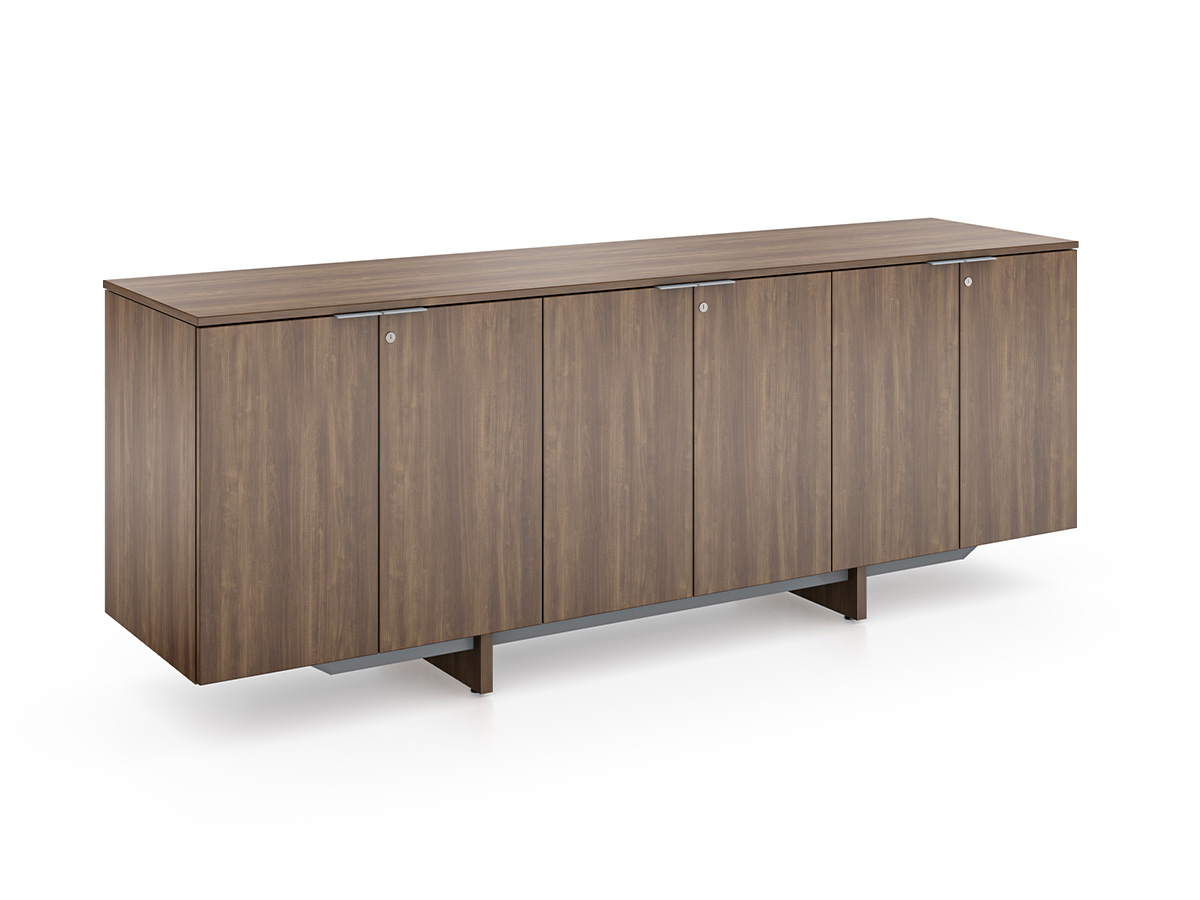 Foundation EX credenza with white background.