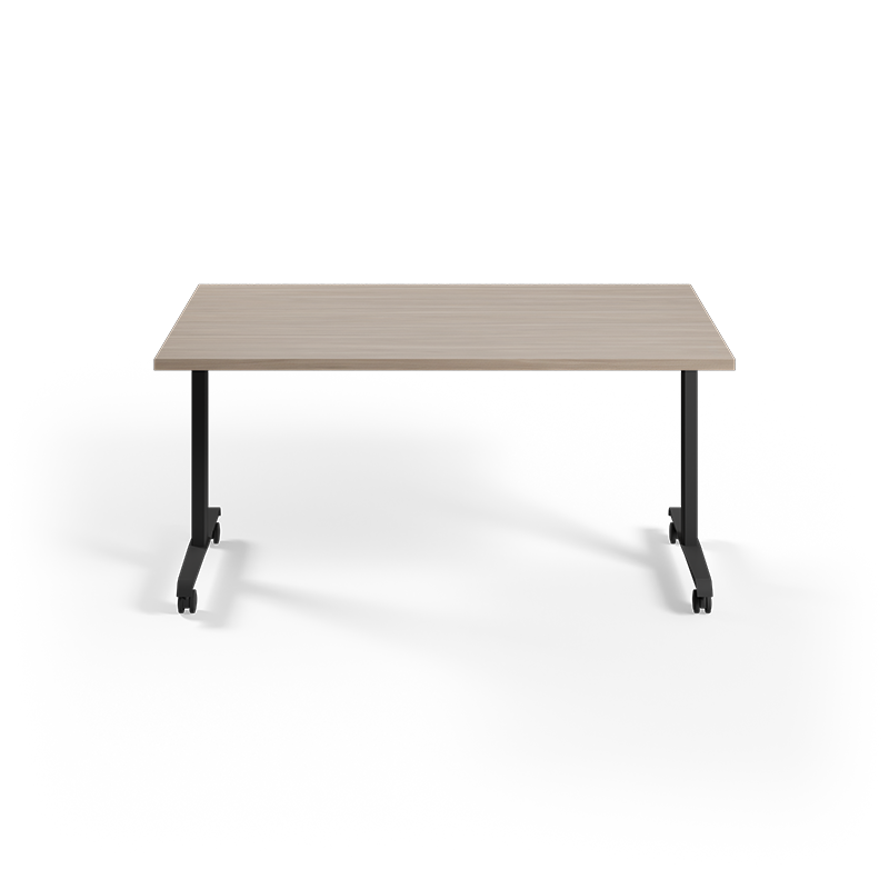 Impression training table with white background. 