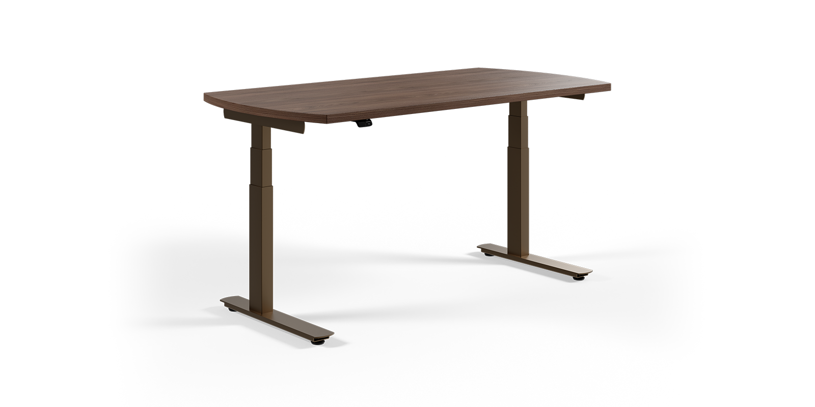 Jet training table with white background.