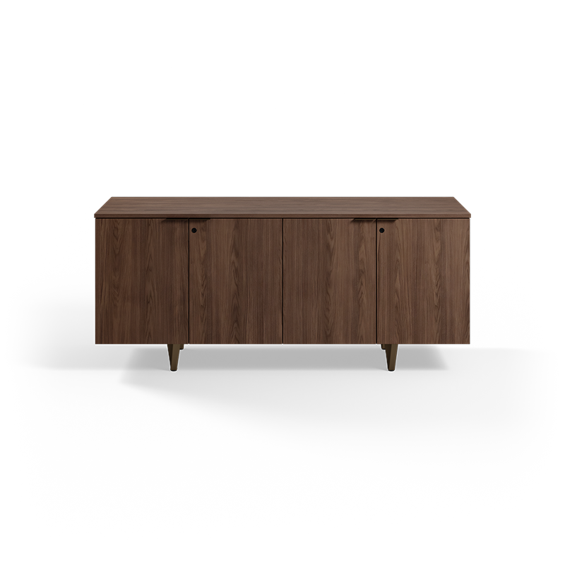 Odyssey credenza on white background. 