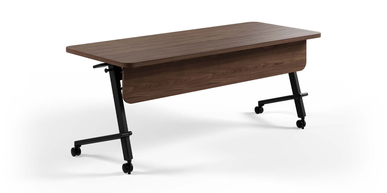 Quantum table on white background. 