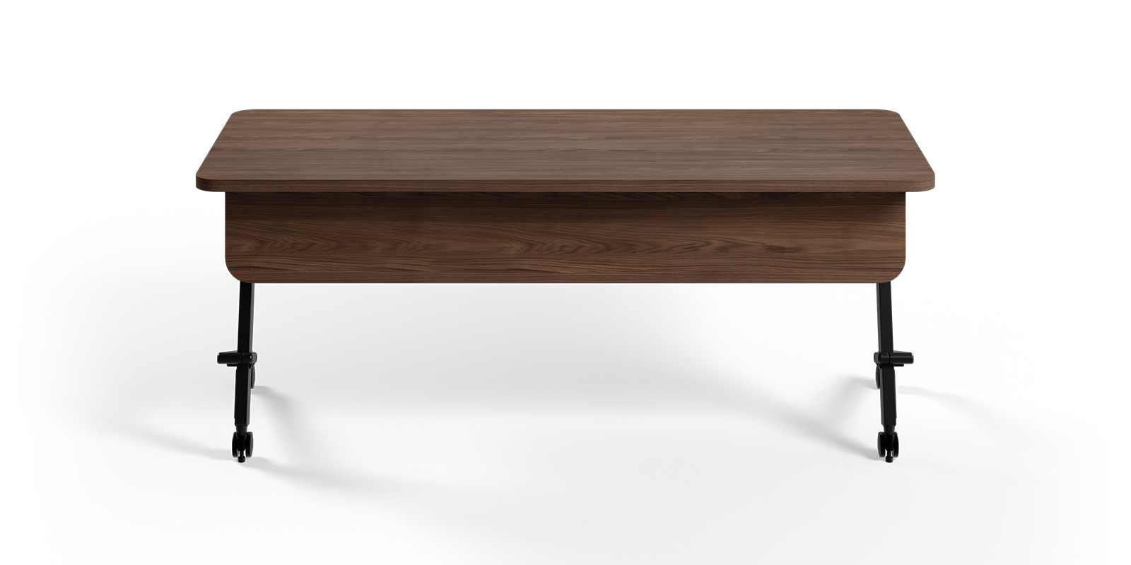 Quantum table on white background. 