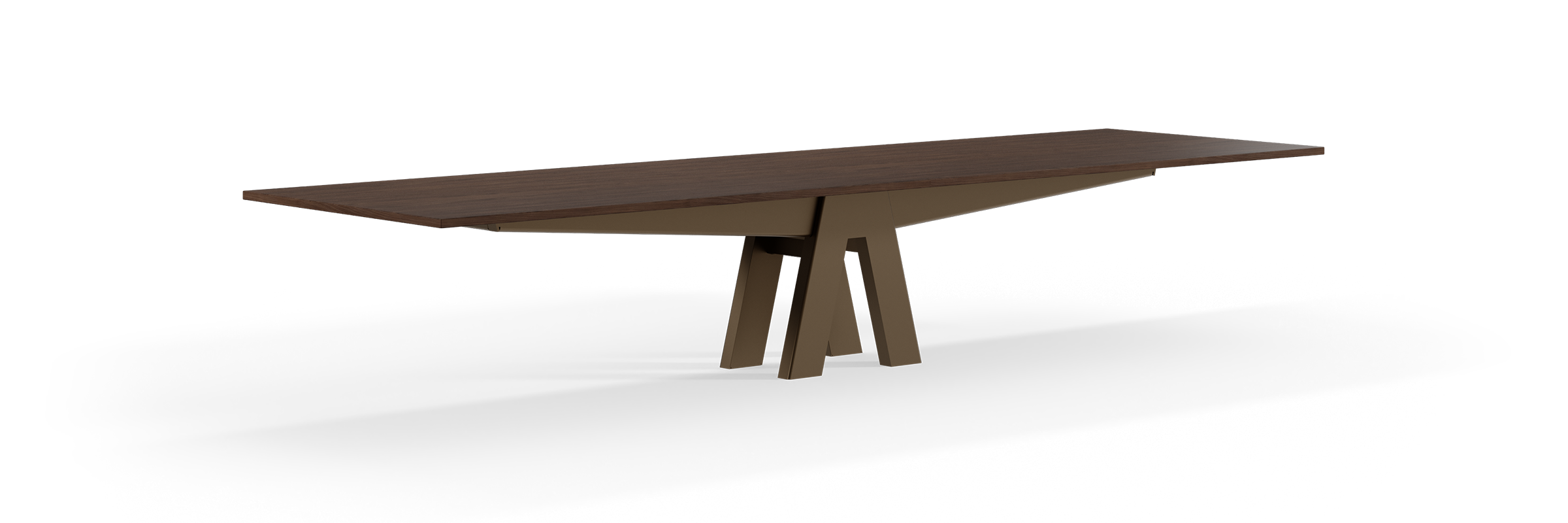 Equilibrium table on white background. 