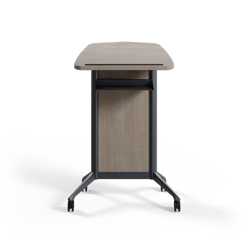 Zori lectern on white background. 