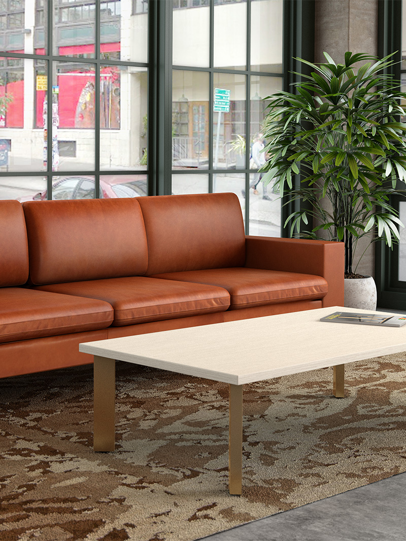 Impression Coffee and Side tables with soft seating
