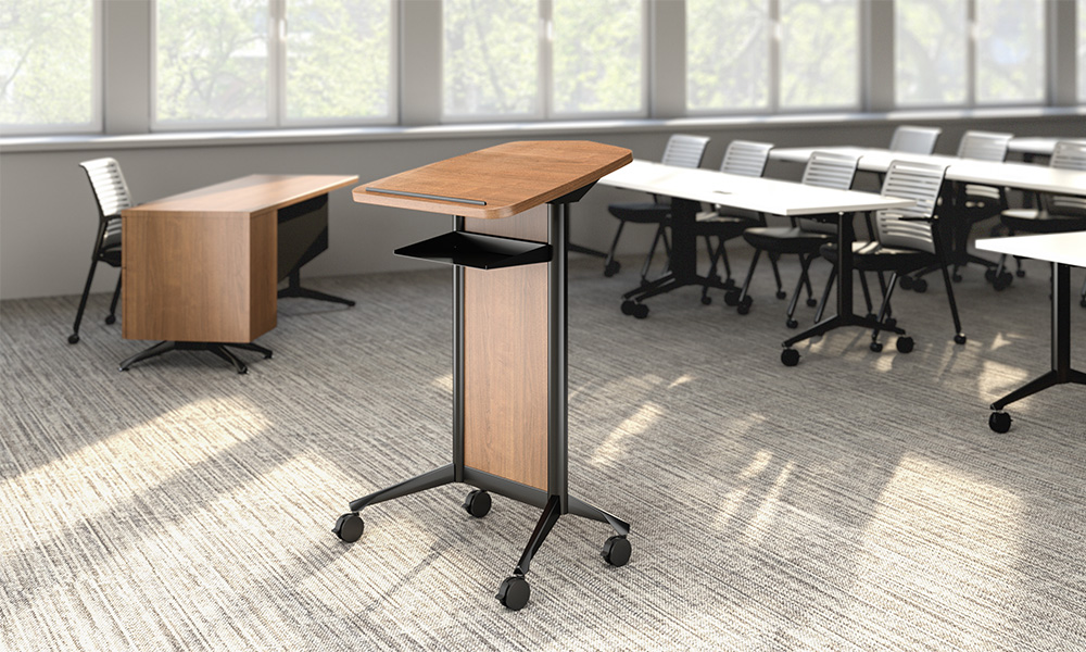 Zori Lectern in classroom setting