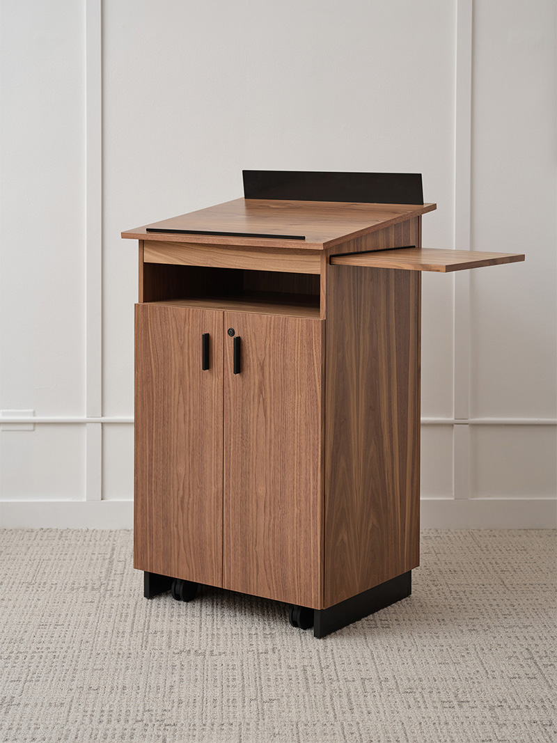 Ligouri Lectern with shelf extended