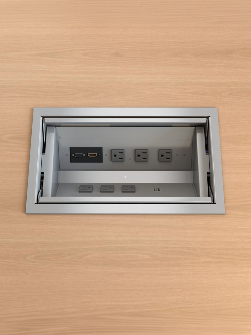 Oasis Power in conference table top