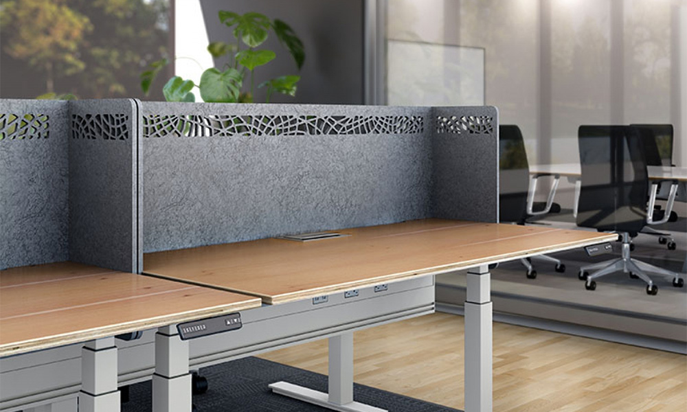 Ambition Acoustic screen in open-plan application