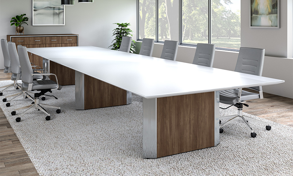 Stealth Conference Table with coordination conference table in conference room