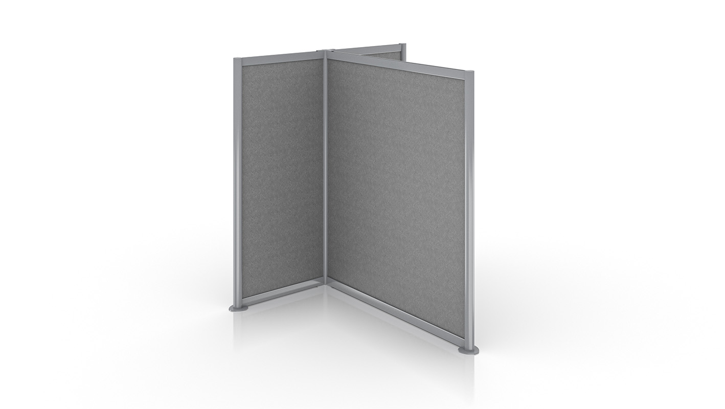 Zori Freestanding Acoustic Screen against white background