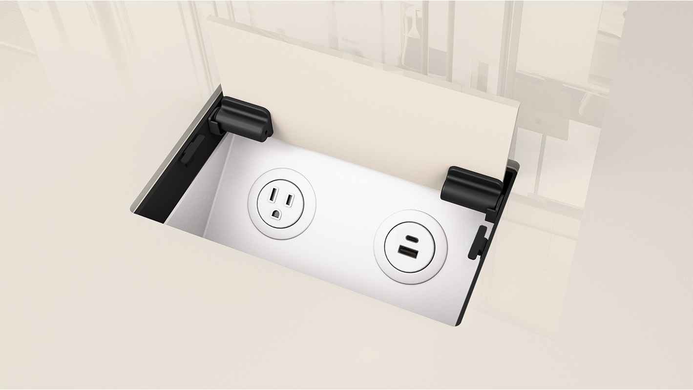 Ghost power unit in light beige. 