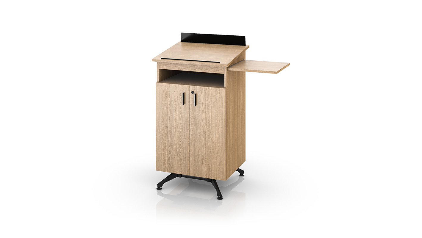 Zori Universal Lectern against white background