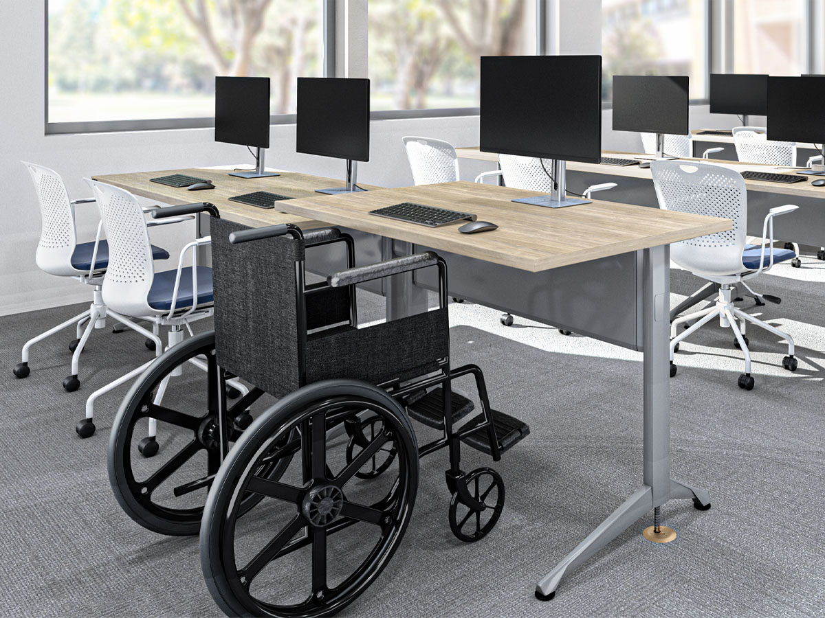 Zori Powerlex ADA compliant table.