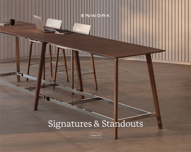 Signatures and Standouts brochure cover.