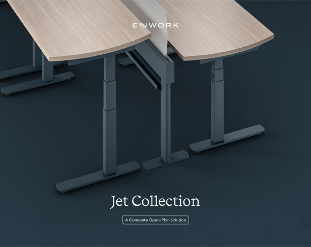 Jet open-plan brochure cover.