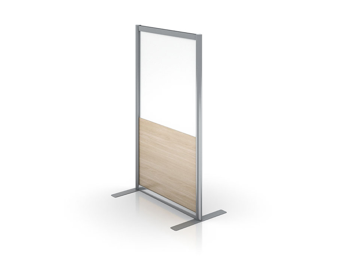 Single Zori Freestanding Screen on white background.