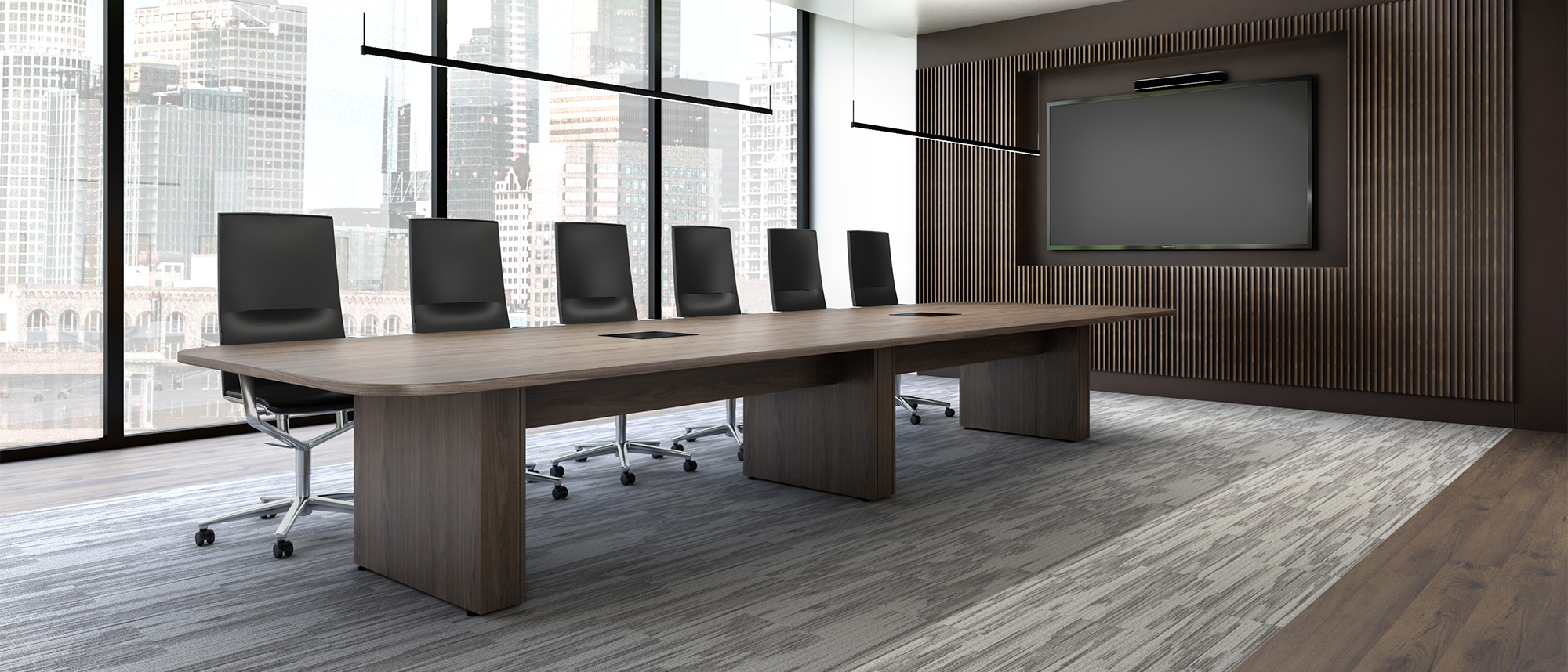 Foundation Conference Table in conference room