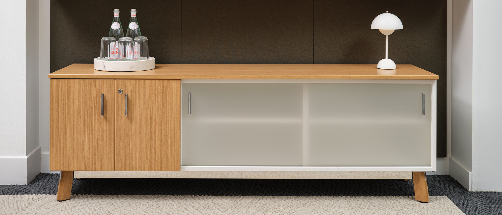 Ligouri Credenza against wall