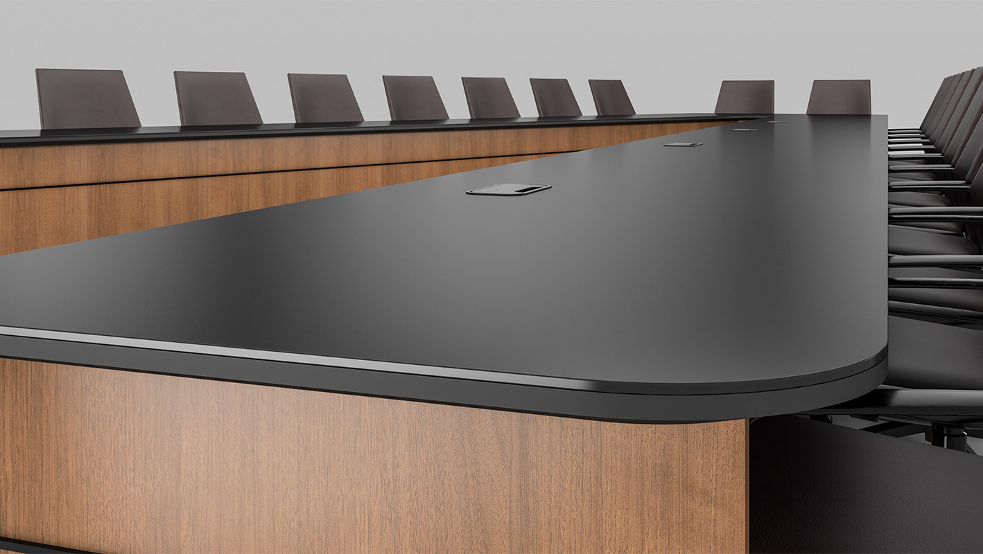VOU radiused corner detail