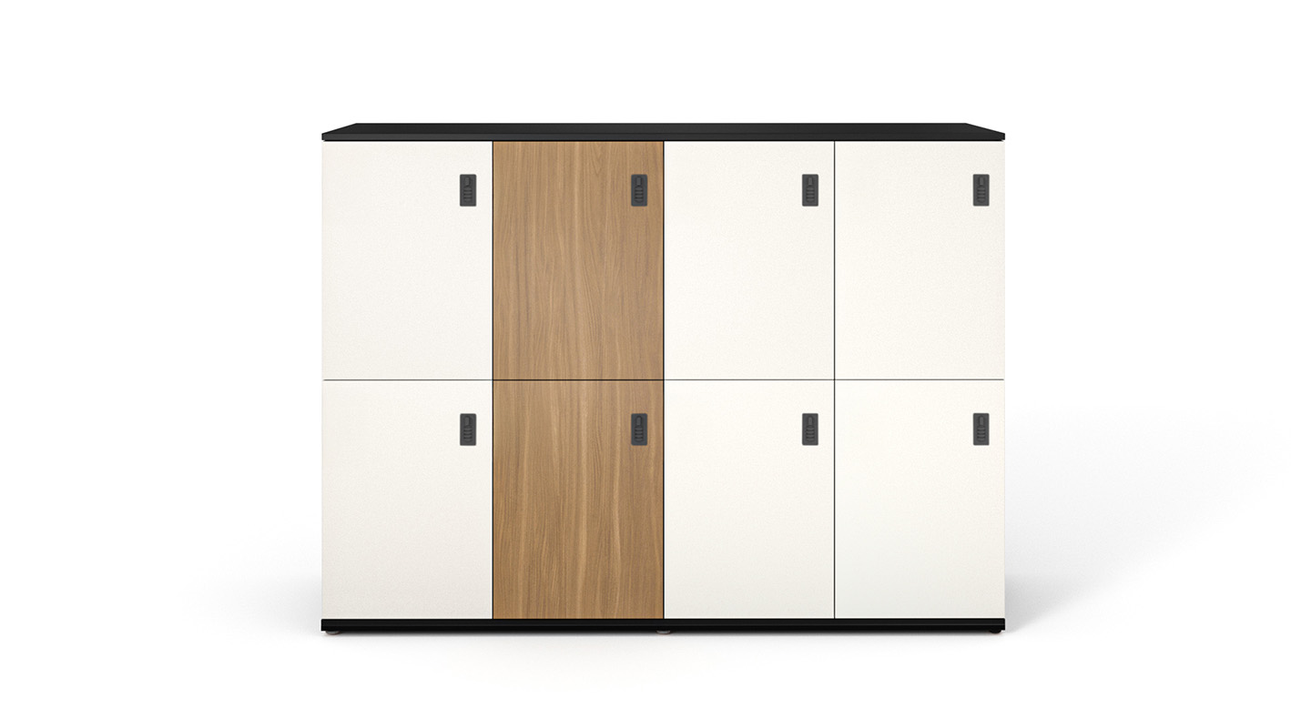 Universal Lockers on white background