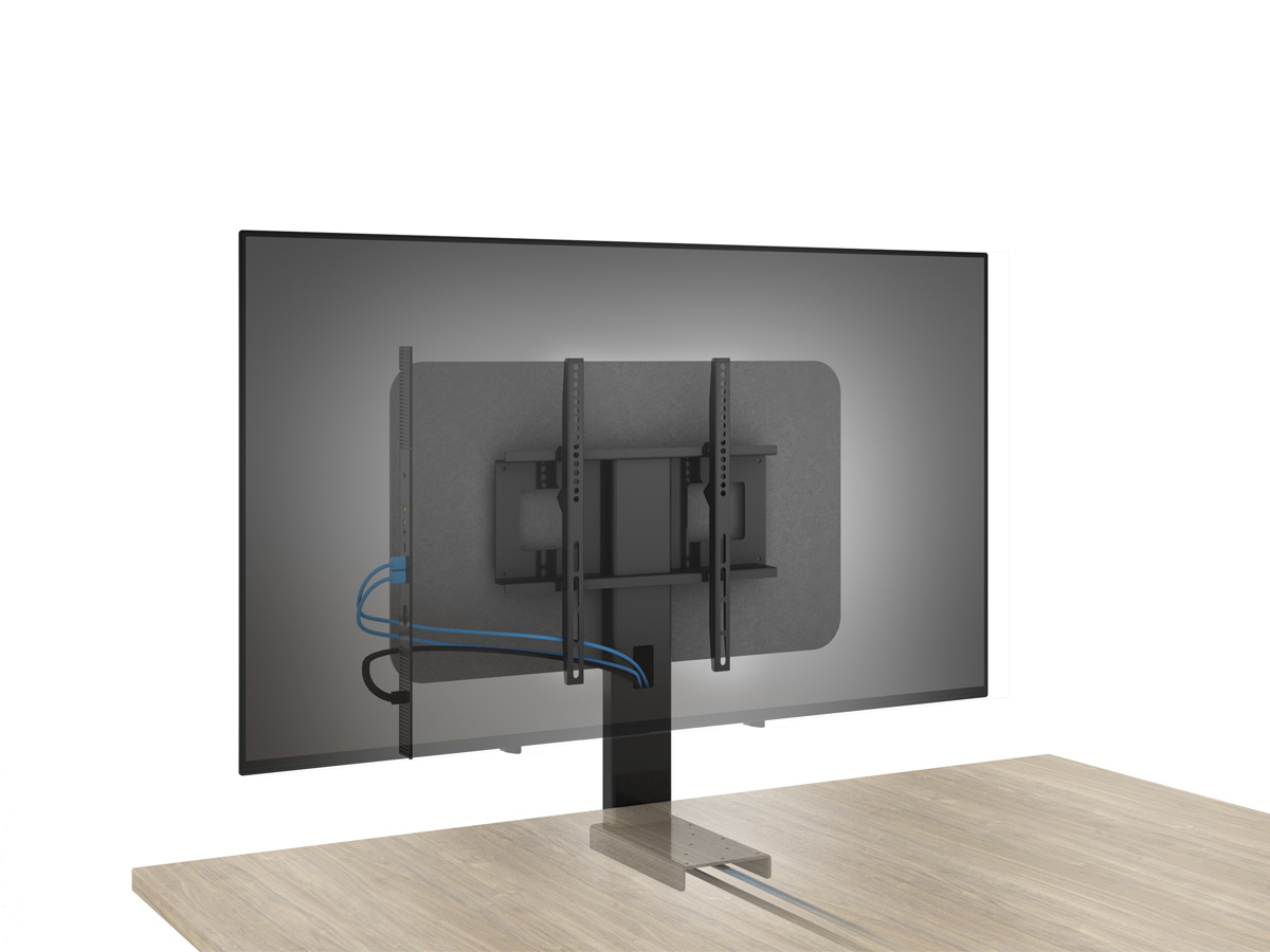 Universal Monitor Mount attachment detail.