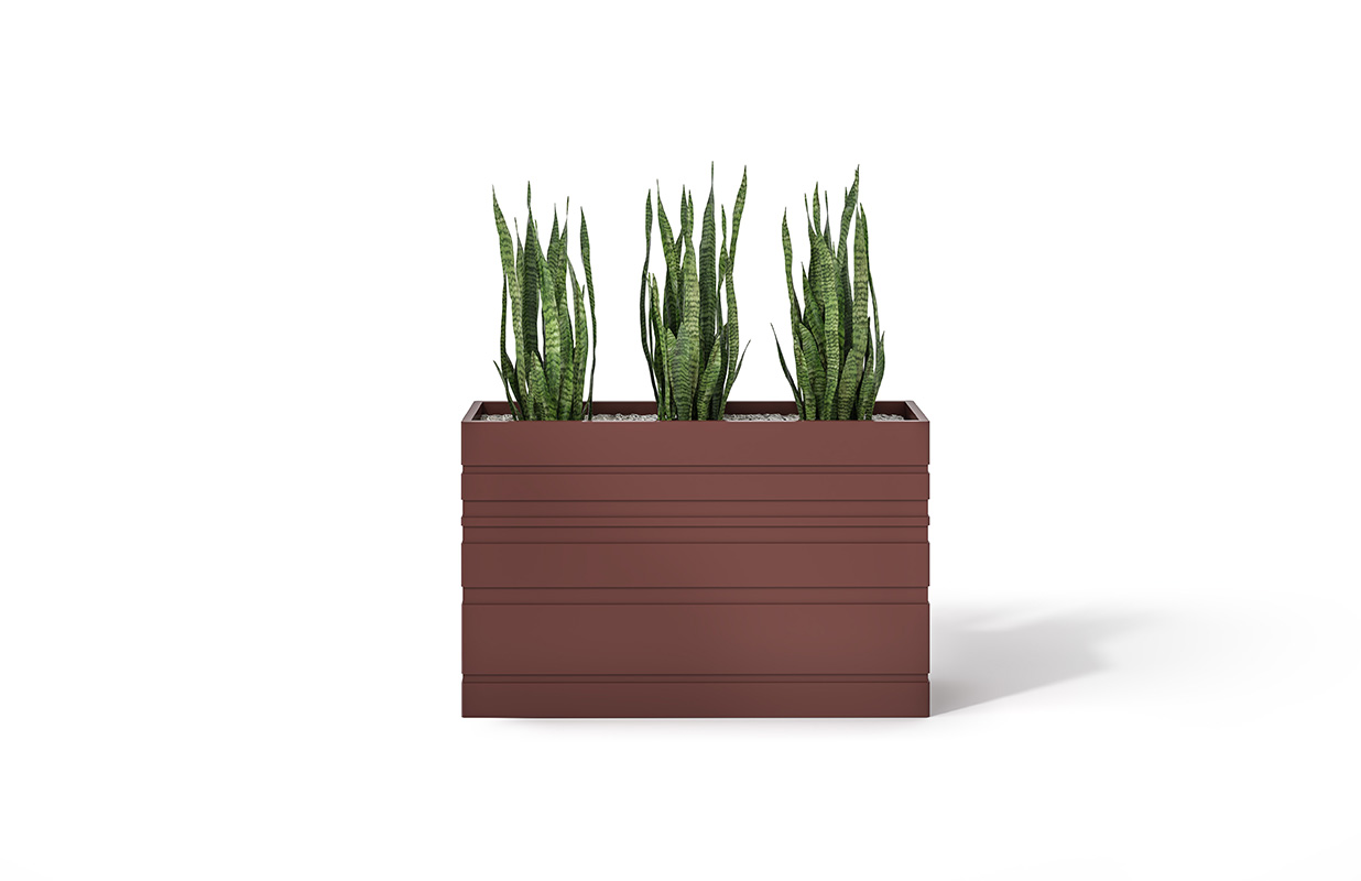 Terra Planter on white background